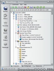 MyLanViewer network scanner screenshot